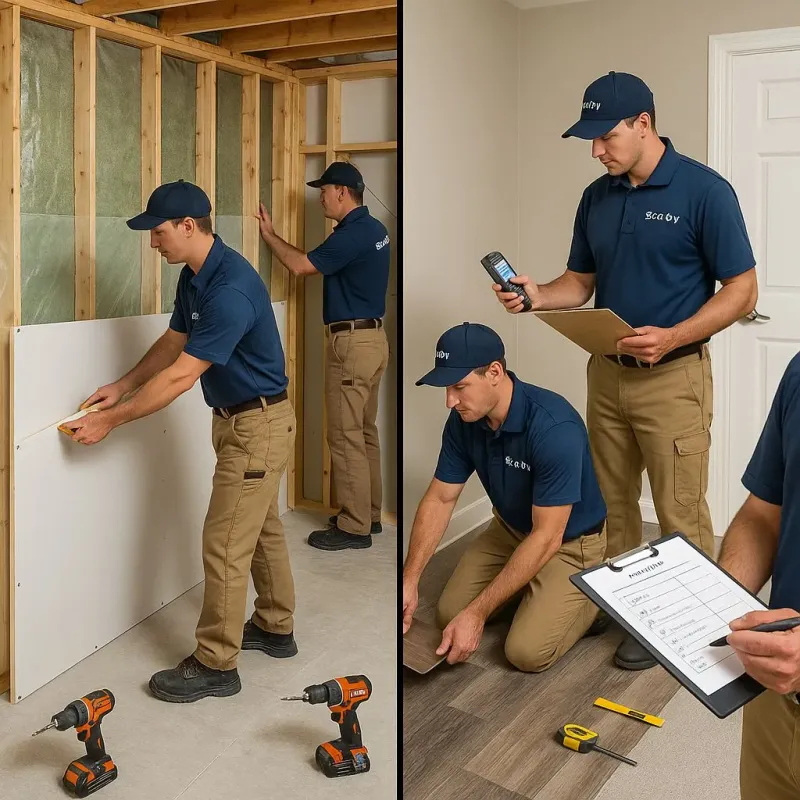 Repairs and Reconstruction process in Owego, NY